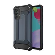 Etui i futerały do telefonów - Hybrid Armor pancerne hybrydowe etui pokrowiec Samsung Galaxy A52s 5G / A52 5G / A52 4G niebieski - miniaturka - grafika 1