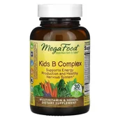 Suplementy naturalne - MegaFood, Kids B Complex, 30 tab. - miniaturka - grafika 1