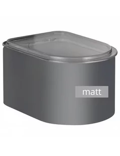 Pojemnik metalowy 1,0l LOFT grafitowy MATT Wesco - Pojemniki kuchenne - miniaturka - grafika 1
