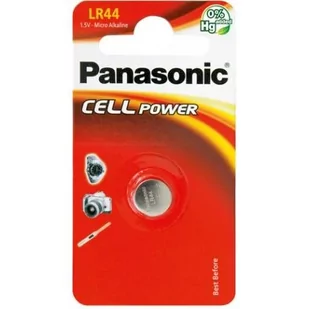 Panasonic LR44 (BK-LR44-1BP) - Baterie i akcesoria - miniaturka - grafika 1