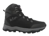 Buty trekkingowe męskie - Letnie buty trekkingowe męskie wysokie Lee Cooper LCJ-23-01-2045M 45 Czarne (5904292147618) - miniaturka - grafika 1