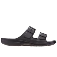 Klapki i japonki męskie - Klapki męskie Crocs Saturday Sandal 212245-001 - czarne - miniaturka - grafika 1