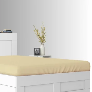 Prześcieradło JERSEY Z Gumką 90x190 Cappuccino - Prześcieradła dla dzieci Prześcieradło JERSEY Z Gumką 90x190 Cappuccino - Prześcieradła dla dzieci - miniaturka - grafika 1