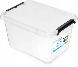 Orplast Wytrzymały Przezroczysty Pojemnik z Pokrywką 2,0 l SimpleStore Orplast 7284-uniw - Pojemniki kuchenne - miniaturka - grafika 1