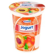 Kefiry, jogurty, maślanki - Mlekpol Jogurt brzoskwiniowy 400 g - miniaturka - grafika 1