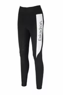 Bryczesy - Eskadron Legginsy jeździeckie damskie Equestrian Fanatics SS20 - - black - miniaturka - grafika 1