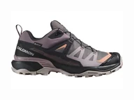 Buty trekkingowe damskie - Damskie buty outdoorowe Salomon  X ULTRA 360 GTX W Plum Kitten/Phantom/Cork  UK 4,5 - miniaturka - grafika 1