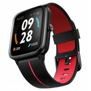 Smartwatch - Ulefone Watch GPS Czarno-czerwony - miniaturka - grafika 1