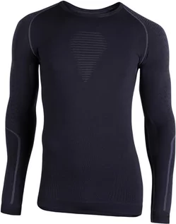 Koszulki sportowe męskie - UYN Visyon UW Koszulka z długim rękawem Mężczyźni, blackboard/black/black XXL 2020 Bluzki sportowe U100007-B457-XXL - grafika 1
