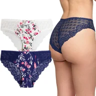 Majtki damskie - FIGI MAJTKI DAMSKIE Laserowo Cięte 2 sztuki Moraj r. S - miniaturka - grafika 1