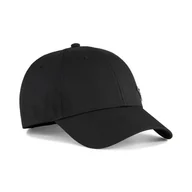 Czapki damskie - Czapka z daszkiem PUMA ESS METAL PUMA CAT BB CAP 02599401 – Czarny - miniaturka - grafika 1