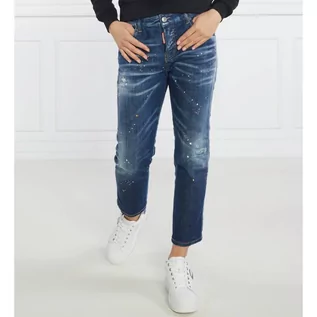 Spodnie damskie - Dsquared2 Jeansy Cool Girl Crop Jeans | Regular Fit - grafika 1