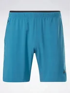 Spodenki męskie - REEBOK - SZORTY SPORTOWE MĘSKIE - TS STRENGTH 3.0 SHORT niebieskieHS5938 - miniaturka - grafika 1