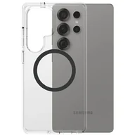 Etui i futerały do telefonów - PanzerGlass Etui CARE by Flagship Urban Combat Qi do Galaxy S25 Ultra, czarno-przezroczyste - miniaturka - grafika 1