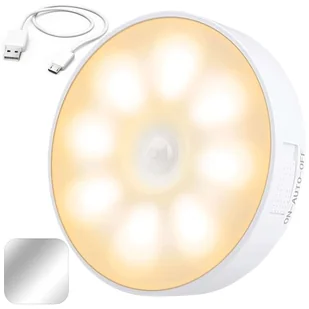 Lampka lampa LED czujnik ruchu zmierzchu nocna Alogy Sensor Light Bezprzewodowa oświetlenie meblowe Światło ciepłe 3000k - Lampy stojące Lampka lampa LED czujnik ruchu zmierzchu nocna Alogy Sensor Light Bezprzewodowa oświetlenie meblowe Światło ciepłe 3000k - Lampy stojące - miniaturka - grafika 9