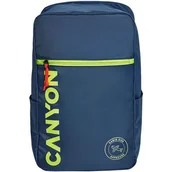 Torby na laptopy - Torba dla laptopa Canyon CSZ-02 pro 15.6", 20x25x40cm, 20L (CNS-CSZ02NY01) Niebieski - miniaturka - grafika 1