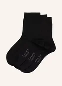 Skarpetki damskie - Falke Skarpety Family, 3 Pary schwarz - miniaturka - grafika 1