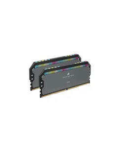 CORSAIR DOMINATOR PLATINUM RGB 64GB 2x32GB DDR5 5200MT/s DIMM Unbuffered 40-40-40-77 Std PMIC AMD EXPO Cool Grey Heatspreader 1.25V - Pamięci RAM - miniaturka - grafika 1