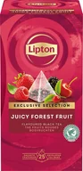 Herbata - Herbata LIPTON Exclusive Selection, piramidki, owoce leśne, 25 kopert - miniaturka - grafika 1