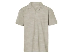 LIVERGY® Koszula męska z bawełny (Beżowy, M (39/40)) - Koszule męskie LIVERGY® Koszula męska z bawełny (Beżowy, M (39/40)) - Koszule męskie - miniaturka - grafika 1