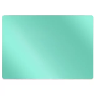 Podkładka pod krzesło obrotowe Kolor Miętowy 100x70 cm - Podnóżki, podpórki, podkładki - miniaturka - grafika 1