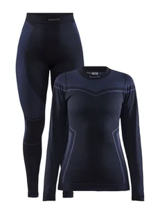 CRAFT Bielizna termoaktywna damska CORE DRY FUSEKNIT SET czarny-S-Czarny - Bielizna sportowa damska - miniaturka - grafika 1