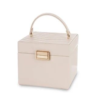 Szkatułka Na Biżuterię Kuferek Pudełko Aksamitne - Pudełka i szkatułki - miniaturka - grafika 1