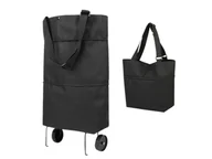 Torby i wózki na zakupy - Torba Wózek Na Zakupy Rozkładana Skladany Kółkami - miniaturka - grafika 1