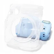 Akcesoria fotograficzne - Futerał Etui Pokrowiec Do Fujifilm Instax Mini 11 / Przezroczysty Z Kieszonką Na Zdjęcia - miniaturka - grafika 1