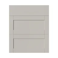 Fronty meblowe - Front kuchenny do szafki z 3 szufladami Ashmead 60 cm beż - miniaturka - grafika 1