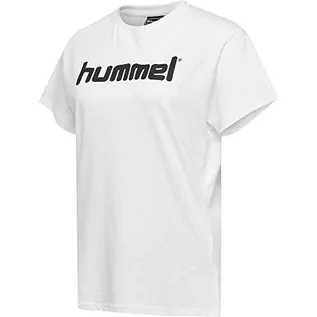 Koszulki i topy damskie - Hummel Koszulka Damska T-Shirt Bawełniany S - grafika 1