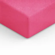 Prześcieradła - Spod Igły i Nitki Prześcieradło Frotte z gumką 120x200 cm różowe - miniaturka - grafika 1