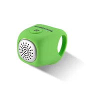 Dzwonki do roweru - Dzwonek rowerowy elektroniczny w obudowie silikonowej - zielony ROCKBROS - miniaturka - grafika 1