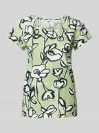 Koszulki i topy damskie - T-shirt o kroju regular fit z czystej bawełny - miniaturka - grafika 1