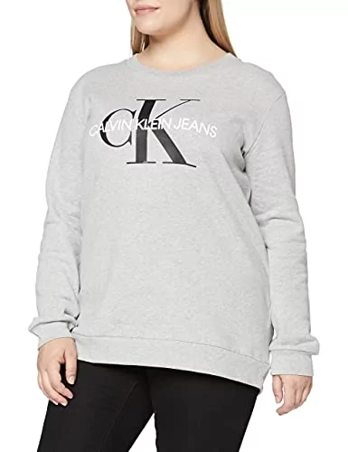 Calvin Klein Jeans Damska bluza z logo Core Monogram, jasnoszary (Light  Grey Heather), XS - Ceny i opinie na Skapiec.pl