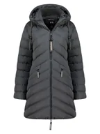 Kurtki damskie - ANAPURNA Parka "Clarisana" w kolorze antracytowym - miniaturka - grafika 1