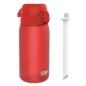Bidony dla dzieci - Butelka ze słomką ION8 I8RF350REDXS Red - miniaturka - grafika 1