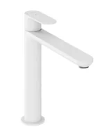 Baterie umywalkowe - Ravak Eleganta - Bateria umywalkowa, BeCool, biały mat X070415 - miniaturka - grafika 1