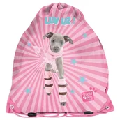 Worki na buty - Worek różowy na obuwie buty sportowe WF Pies Piesek Studio Pets - miniaturka - grafika 1