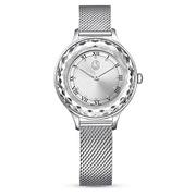 Zegarki damskie - Swarovski Zegarek Octea Nova, Swiss Made, Metalowa bransoleta, W odcieniu srebra, Stal szlachetna - miniaturka - grafika 1