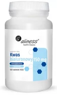 Włosy, skóra, paznokcie - PRONESS Aliness Kwas hialuronowy niskocząsteczkowy 150 mg x 100 tabl - miniaturka - grafika 1