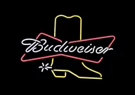 Plakaty - Budveiser beer neon sign in the Stockyards District of Fort Worth, Texas, Carol Highsmith - plakat 80x60 cm - miniaturka - grafika 1