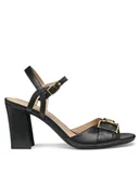 Sandały damskie - Geox Sandały D New Eraklia 80 D55RPA 000TU C9999 Czarny - miniaturka - grafika 1