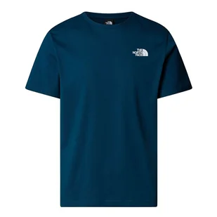 Koszulka The North Face Redbox 0A87NP9IW1 - granatowa - Koszulki sportowe męskie - miniaturka - grafika 1