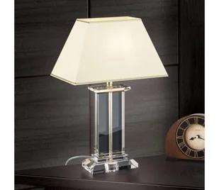 Orion LA 4-1202 - Kryształowa lampa stołowa VERONIQUE 1xE27/60W/230V kremowy/złoty - Lampy stojące - miniaturka - grafika 1