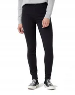 Spodnie damskie - WRANGLER SKINNY BLACK W20KB840N 25/32 - miniaturka - grafika 1