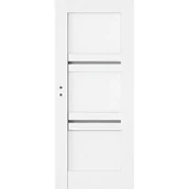 Drzwi wewnętrzne - Skrzydło drzwiowe Dalia biały pełne 60 P - miniaturka - grafika 1