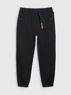 Spodnie męskie - Męskie spodnie casual 4F 4FWSS25TTROM1001 - czarne - miniaturka - grafika 1