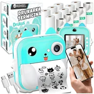 Aparaty natychmiastowe - DRUKUŚ 3.0 DRUKARKA TERMICZNA APARAT KAMERA NATYCHMIASTOWY DRUK + 13 ROLEK - miniaturka - grafika 1