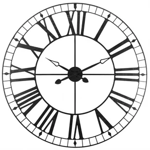 Zegar ścienny vintage Abram 88 cm 121338A - Zegary - miniaturka - grafika 1